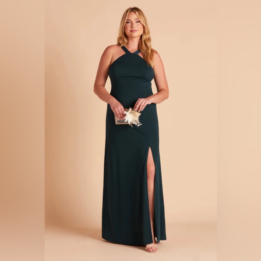 Birdy Grey Gene Bridesmaid Dress Emerald Green